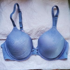 Maidenform Comfort Devotion 36B underwire bra, "Plum Gray"